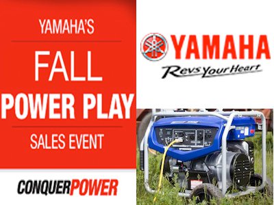 Yamaha's Fall Power Play Sales Event on Now