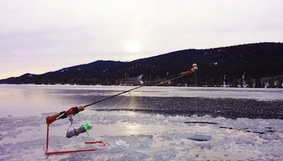 Ice Fishing – How to Locate Active Rainbow Trout