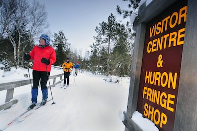 Cross country skiing the Deer Run Trail photo Ontario Parks.jpg