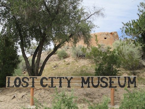Lost City Museum Sign