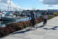 Biking along the Cap Sante Marina.jpg
