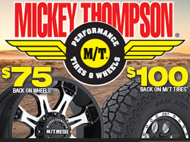 Mickey Thompson Tires launches reward program