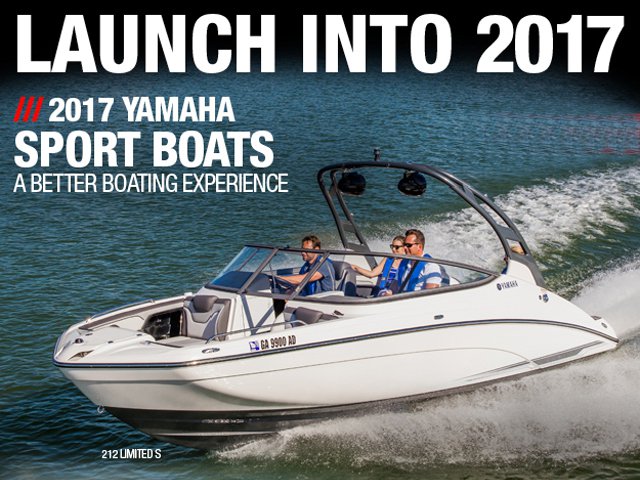 Yamaha announces New 19' &amp; 21' Boats for 2017