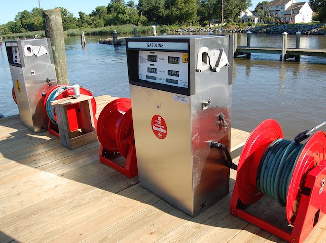 Marina fuel pump