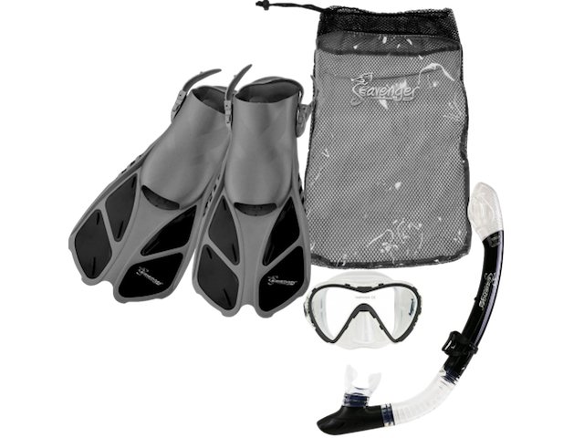 Seavenger Adult and Junior Diving Snorkel Set