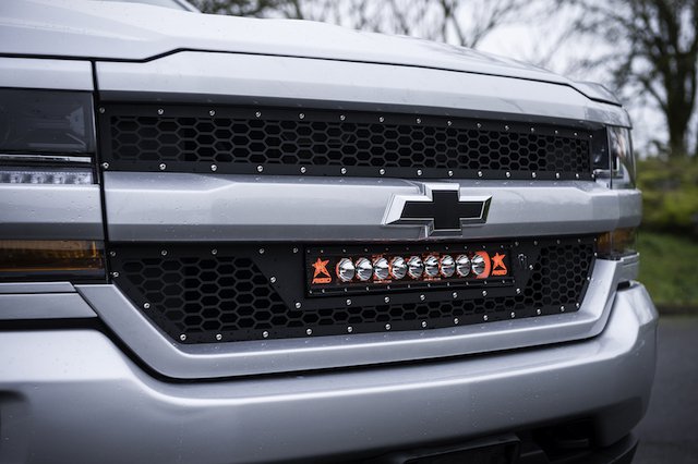 Rigid Industries Chevy 1500 LED grill