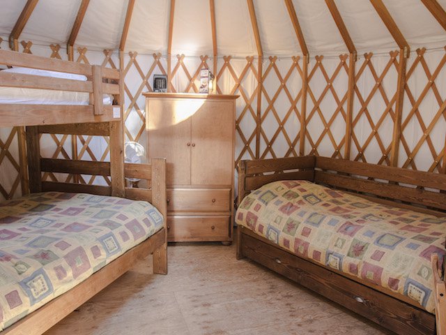 Sleep in a Yurt - Wasaga Pines Resort, ON