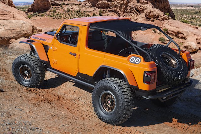 Jeep® Sandstorm (formerly Desert Hawk) Concept