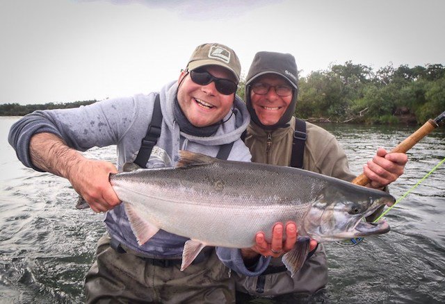 Fly Fishing for Fussy Silver Salmon SunCruiser