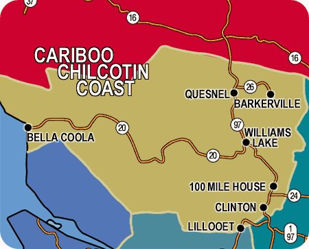 Bella Coola, Central Coast, Cariboo Chilcotin Coast