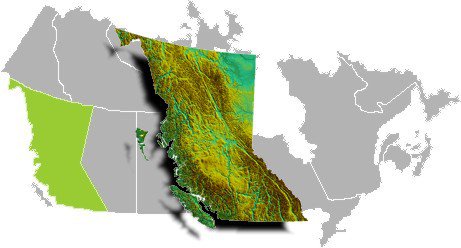 British Columbia Map