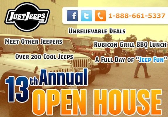 Just Jeeps 13th Open House