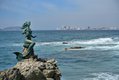 Striking statues have the perfect backdrop in Olas Altas photo Perry and Cindy Mack.JPG