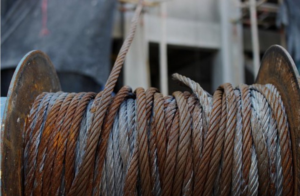 Steel winch cable
