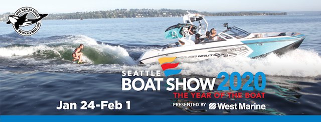 seattle boat show 2020 - suncruiser