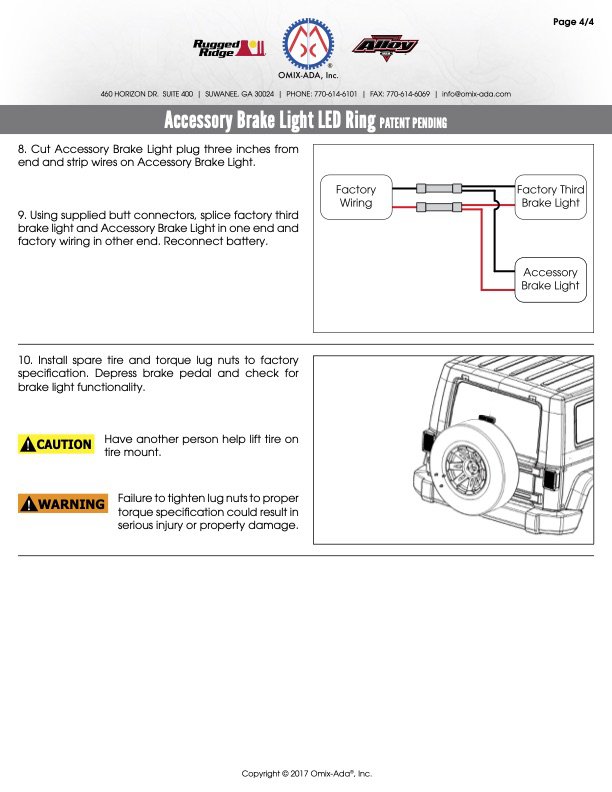 Accessory Brake Light LED Ring 11585.04-4