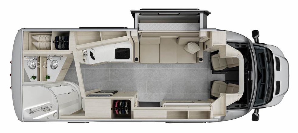 Leisure Travel Vans Unveils Next-Generation Murphy Bed Lounge Models ...