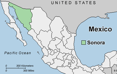 Sonora Map