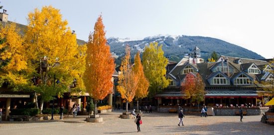 October in Whistler