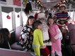 Santa &amp; Mrs Klaus with Kids on Polar Express
