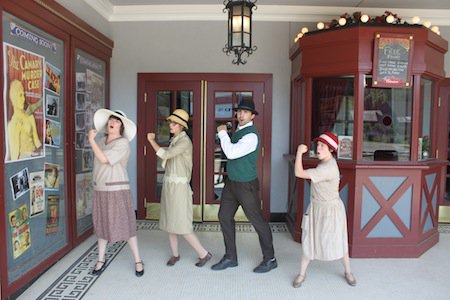 Members of the Drama Troupe perform outside of the Capitol Theatre.jpg