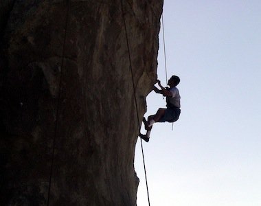 Climber at City of Rocks (Courtesy JNL Communications).jpg