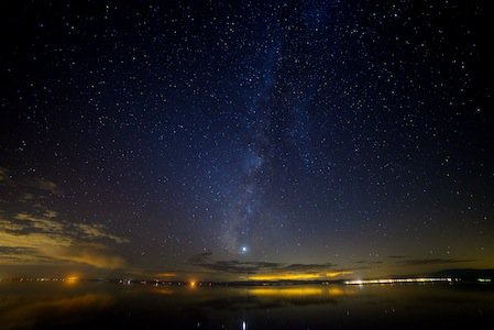 Night Sky over the Salton Sea photo – Mark Stewart .JPG