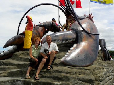 Giant lobster at Shediac photo Barb Rees.jpg
