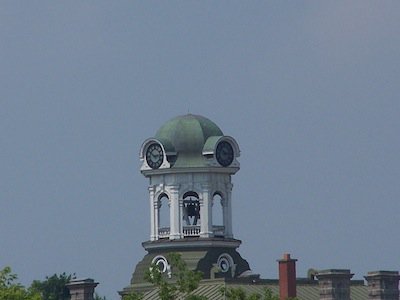 Brockville clock tower on city hall photo Barb Rees.jpg