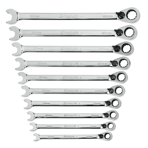 Snap-on Open End Box Speed Wrench Set