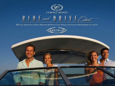 Cobalt Boats 'Ride &amp; Drive' Event Sept. 19