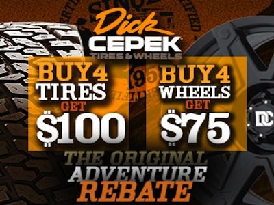 Dick Cepek Tires Launches Reward Program
