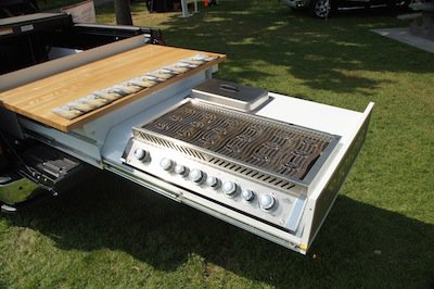 Truck bed grill for show at Ribfest photo Perry Mack.JPG
